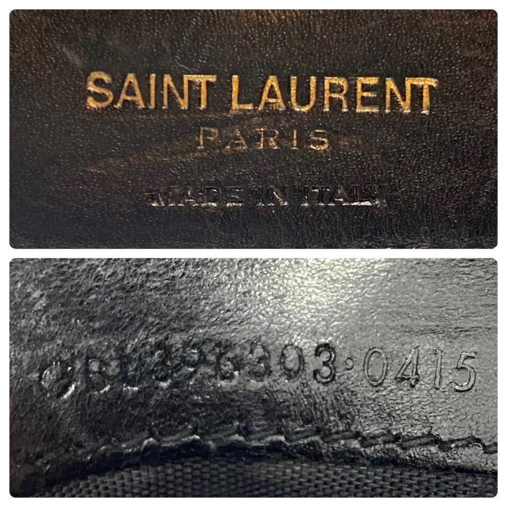Saint Laurent Black Monogram Bifold Wallet - Picture 11 of 11